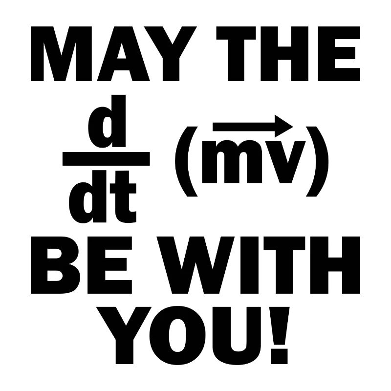 Force Impulse Physics Physicist Gift