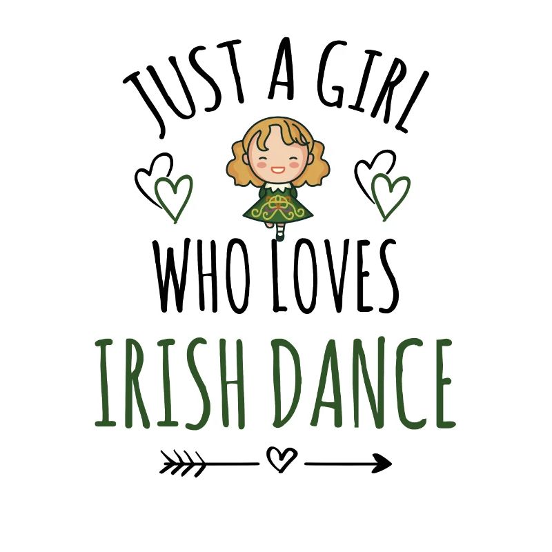 Irisches Tanzmädchen | Irish Dancing St. Patricks