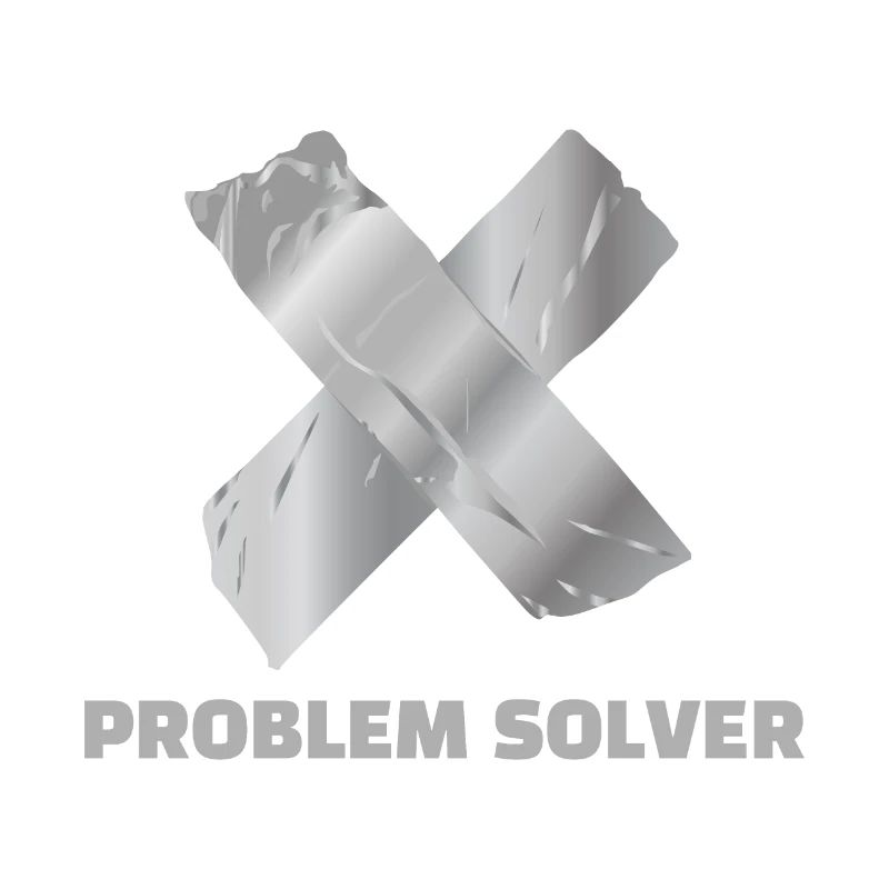 Duck Tape Problem Solver Funny Gift Idea