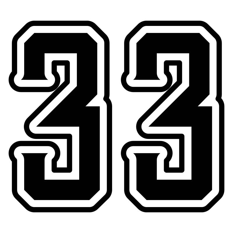 33 Symbole numérique