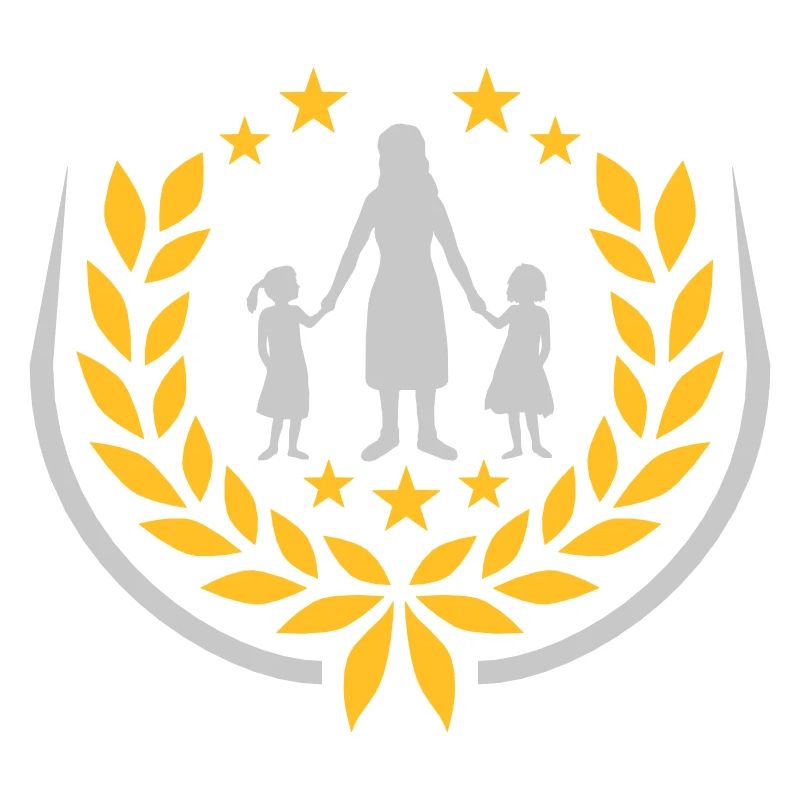2 daughters mother laurel wreath