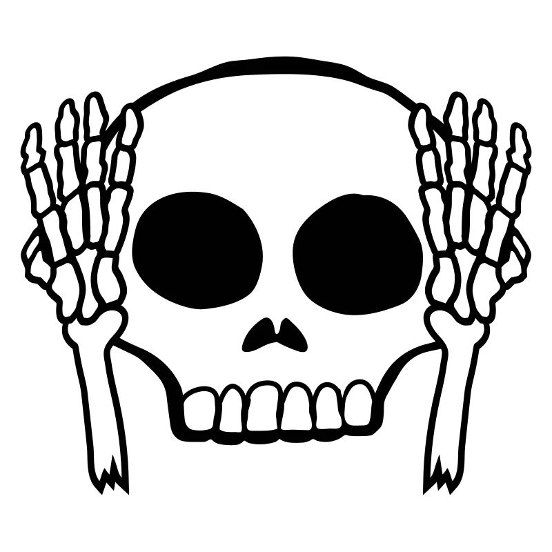 Deaf Skull Hear nothing