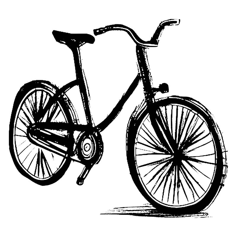 Bicycle Doodle Bicycles Cycling Silhouette 5