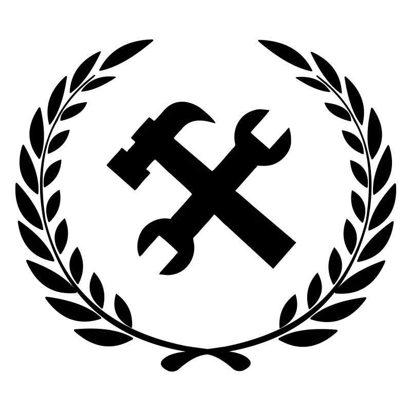 Tool logo for construction worker