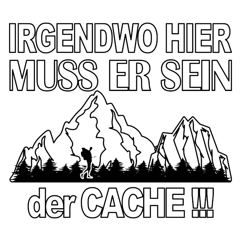 Irgendwo muss er sein der Geocache