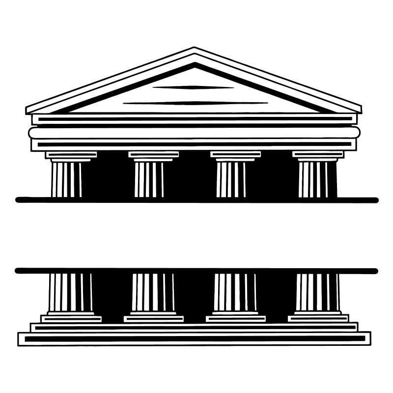 Monogramme du palais de justice