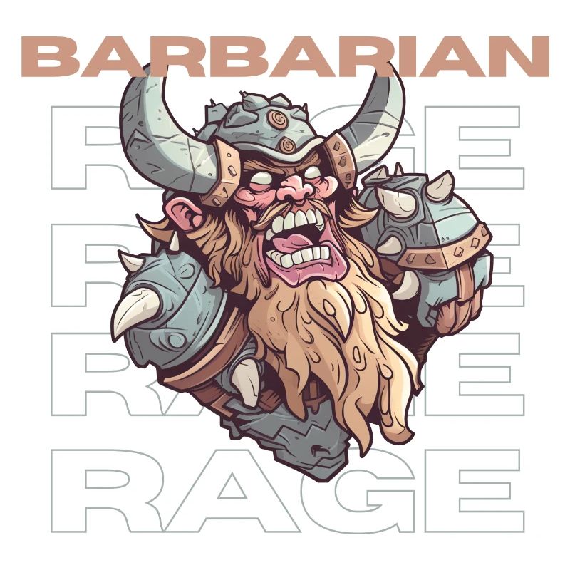 Barbare dans RPG Ready To Rage