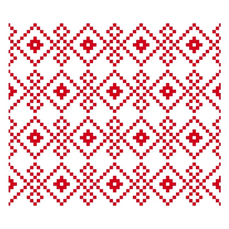 Pull uni de Noël (rouge)