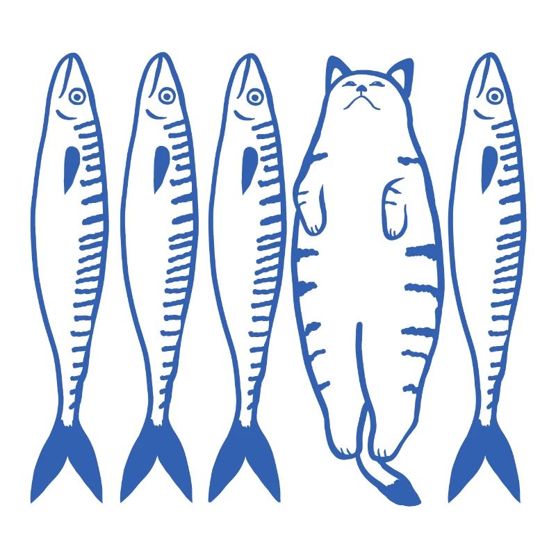 chat blanc et companie