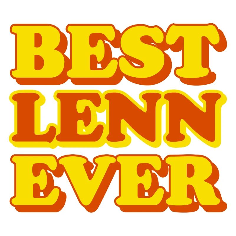 Funny gift with first name Lenn