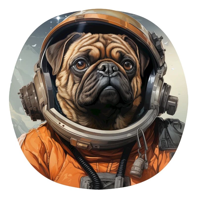 Pug Austronaut