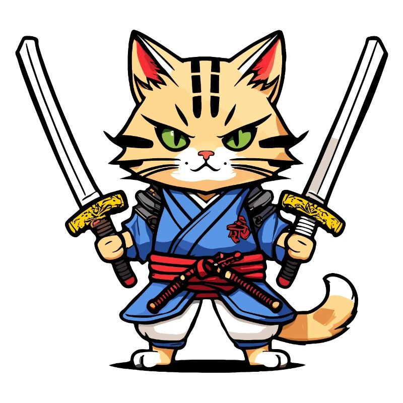 Samurai Cat #30