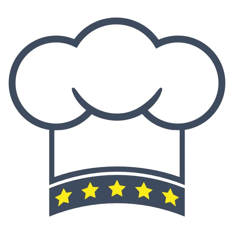 5 Star Chef's Hat Kitchen Master Chef Cool