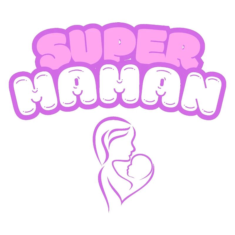 Super Mom - Muttertagsgeschenk