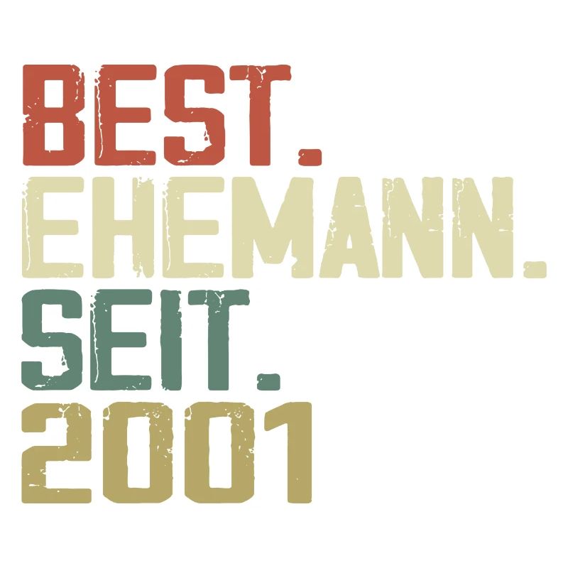 Best Ehemann Seit 2001 Geburtstagsgeschenk 2001