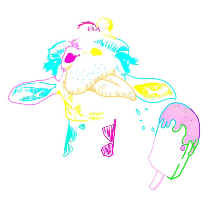 Giraffe Sommer Giraffen Eiskrem Kind Kinder Eis