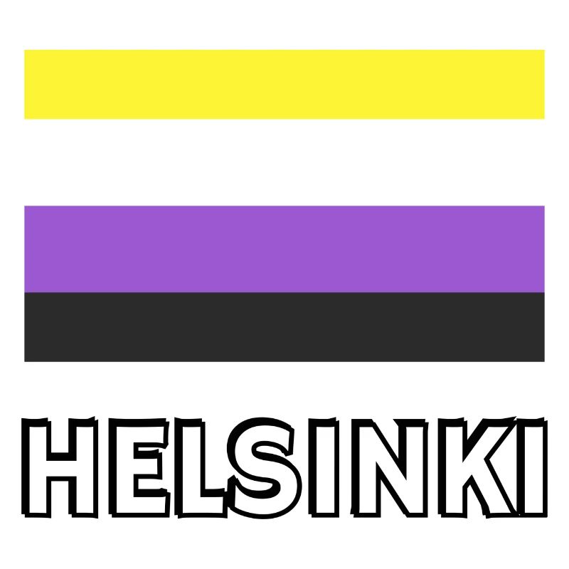 Non binary Pride Flag Helsinki