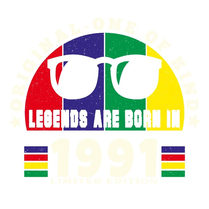 Original - Einzigartiges Geburtstagsgeschenk von 1991.