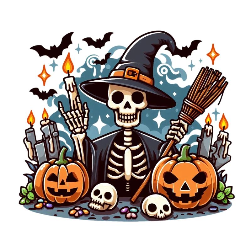 Spooky Mr Os halloween
