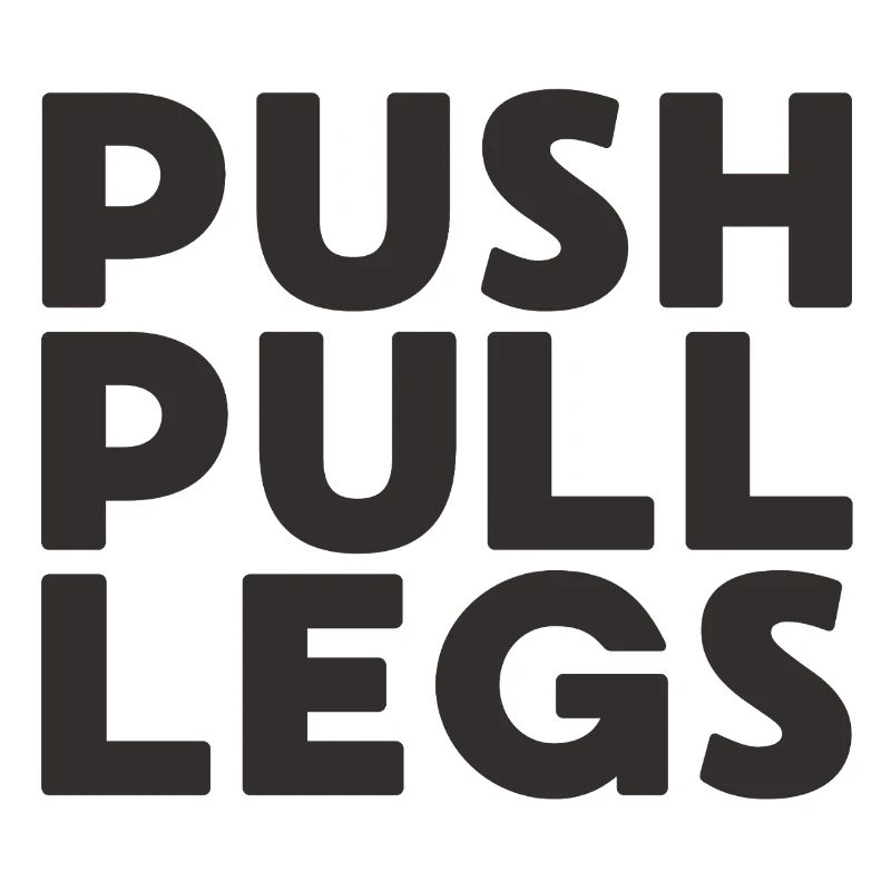 Push Pull Jambes Répéter Entraînementssplit