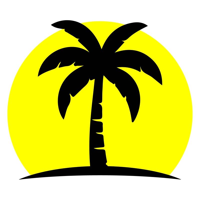 Palm Tree Beach Sun