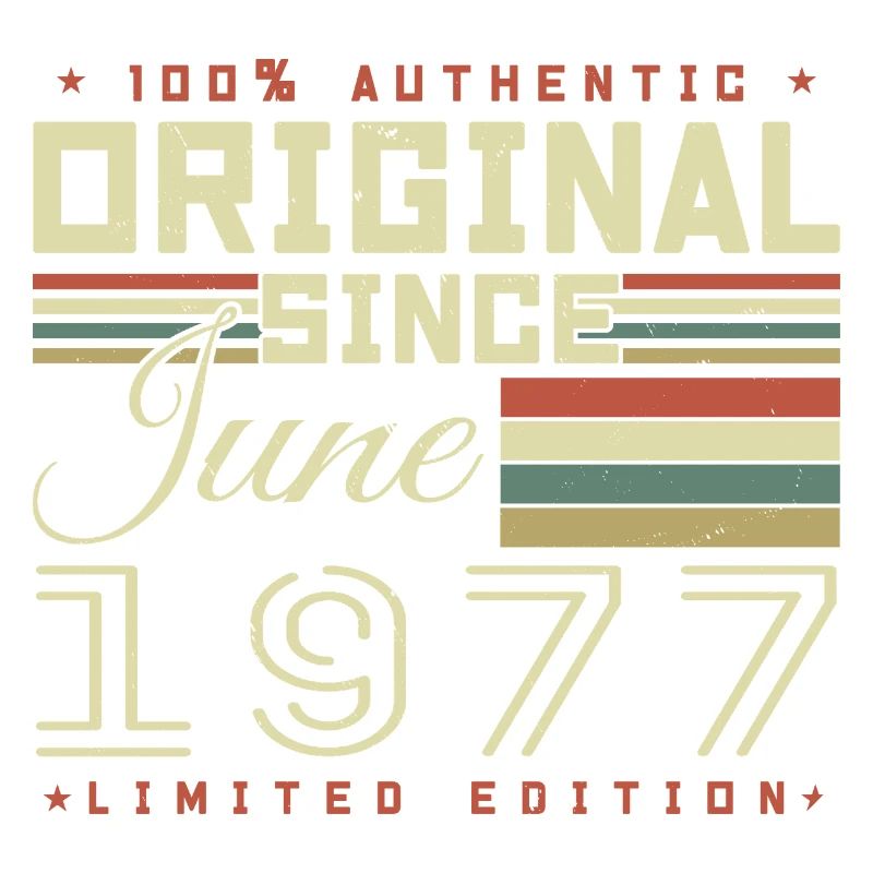 Geburtstagsgeschenk Juni 1977, Geschenk Juni 1977