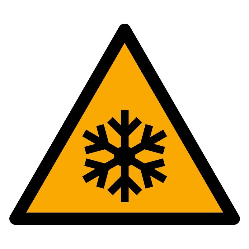 Glacé | Flocon de neige en triangle
