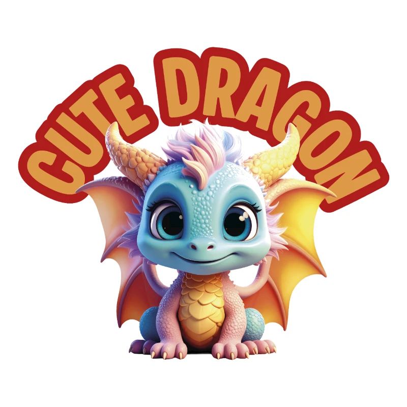 Niedlicher Drache