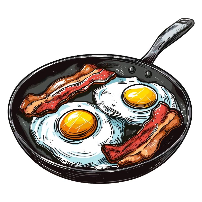 Kitchen Magic Breakfast Motif