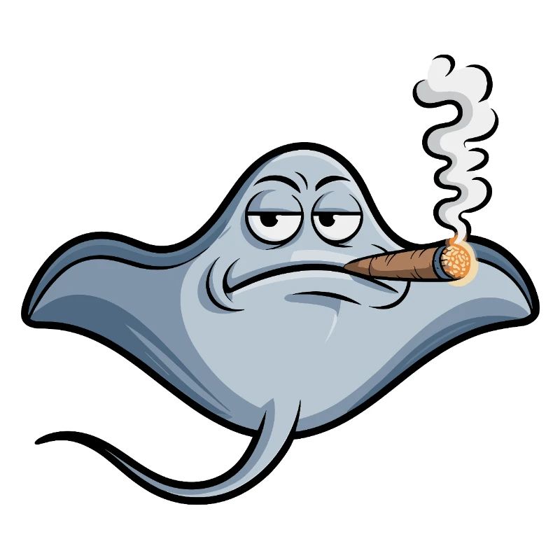 Ene Rochen Raucher Spruch Zigarette Kippe Rauchen