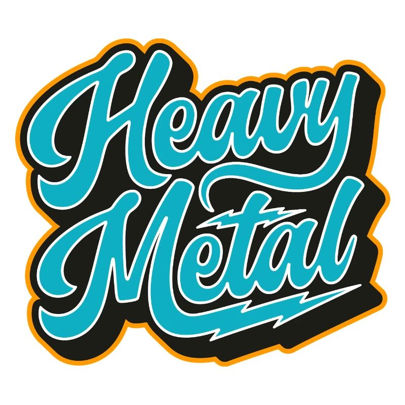 Heavy Metal Retro Script
