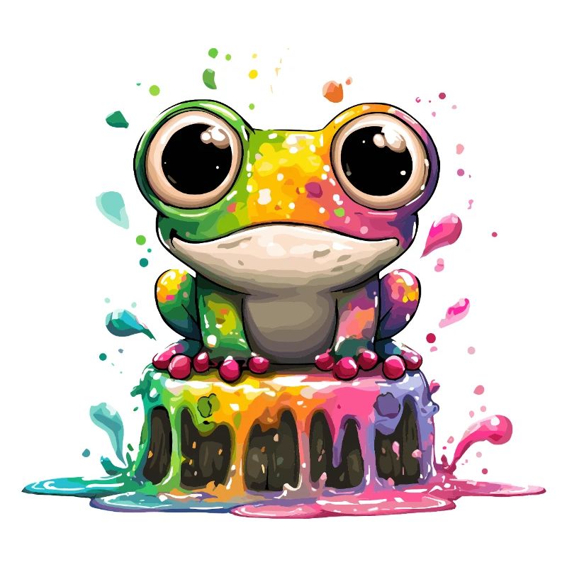 Rainbow Frog Kitchen Magic