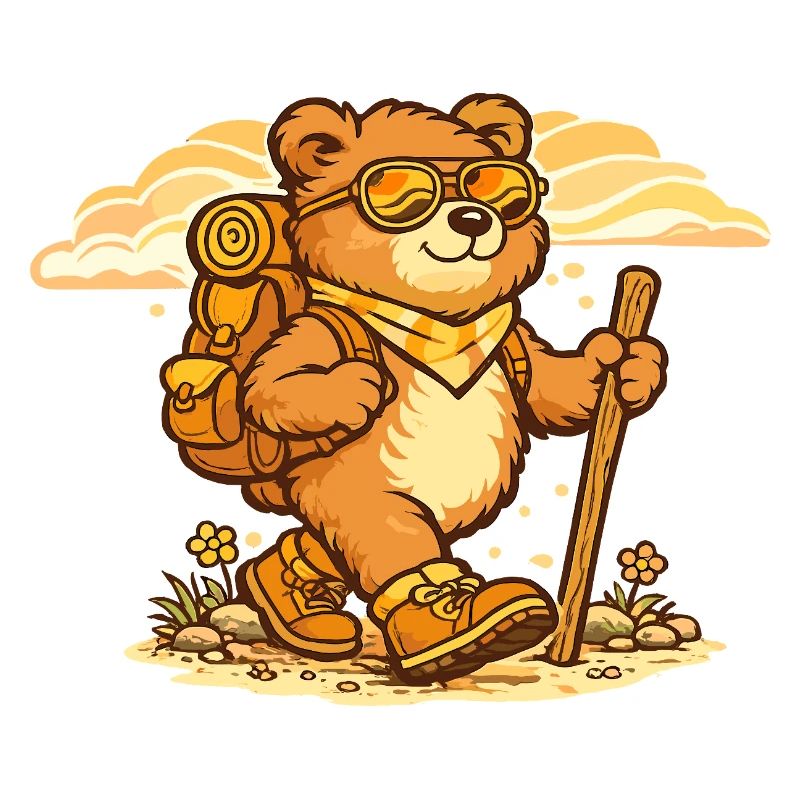 Wanderbär auf Entdeckungstour