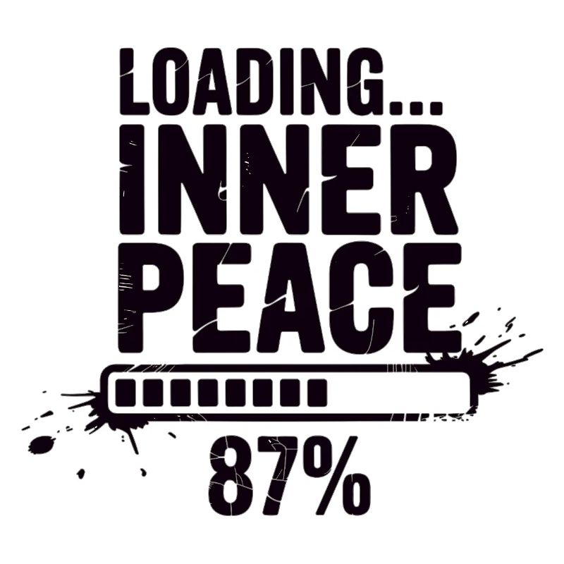 Loading Inner Peace - Sarcasm Stress Shirt