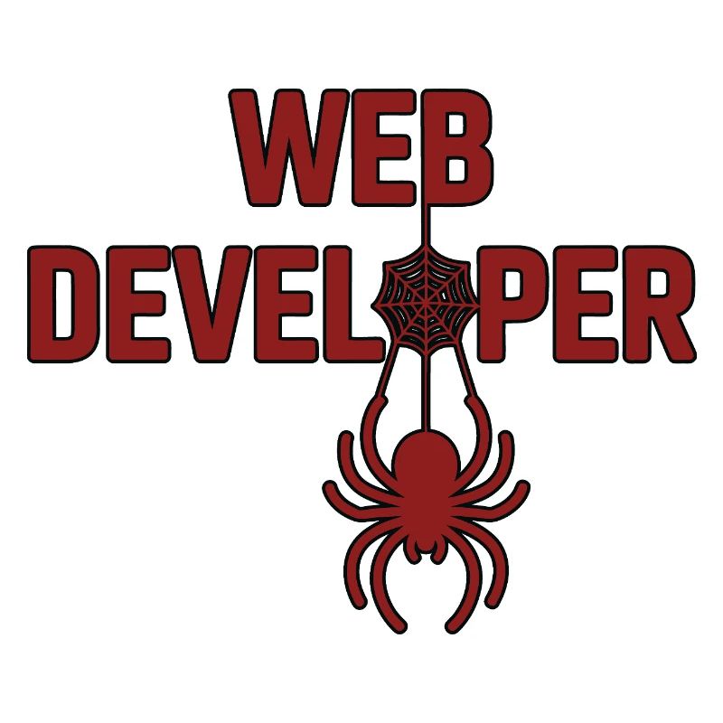 Web Developer Spider Logo Shirt