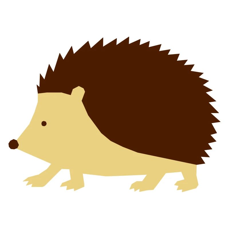 Igel - zackig