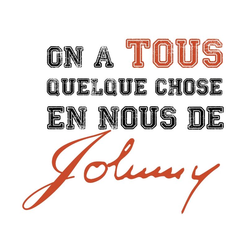 Objet johnny hallyday - Quelque chose de Johnny