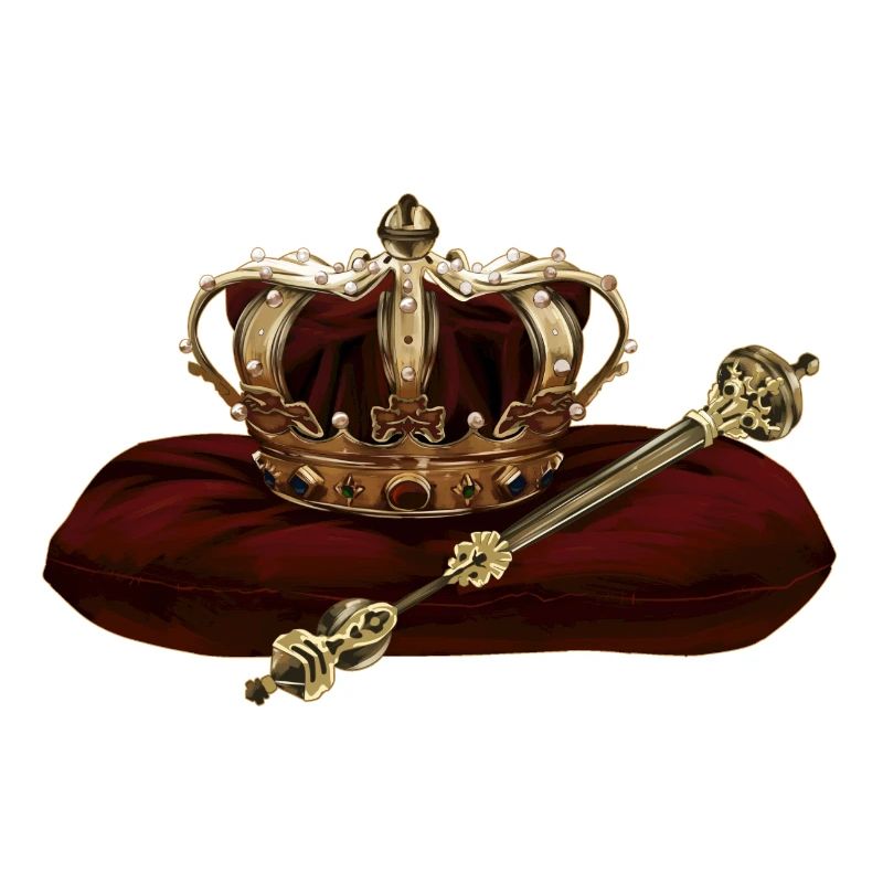 Couronne et sceptre