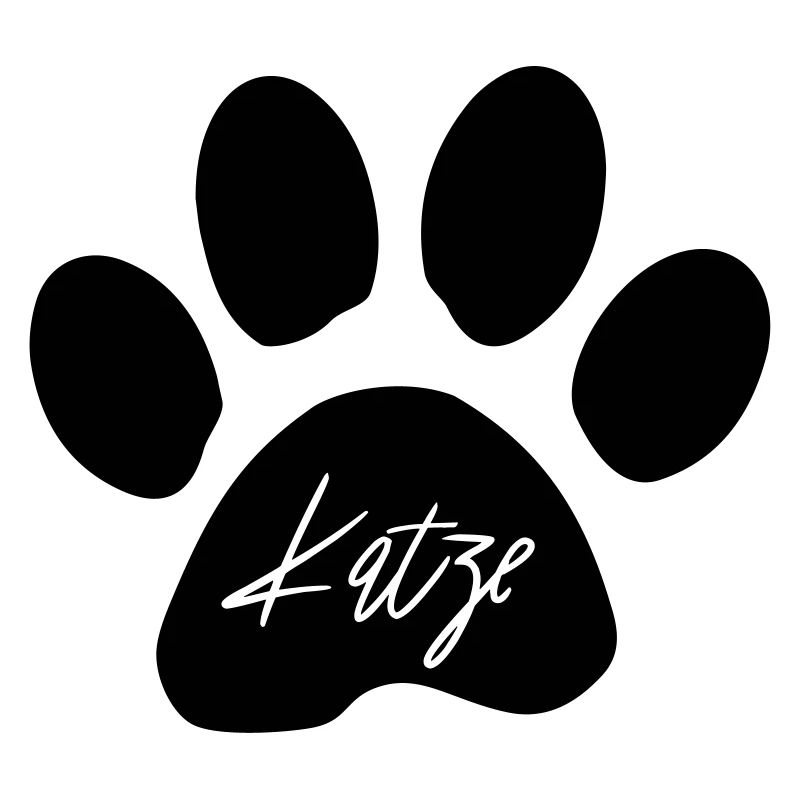 Katzen Pfoten Logo als Geschenkidee