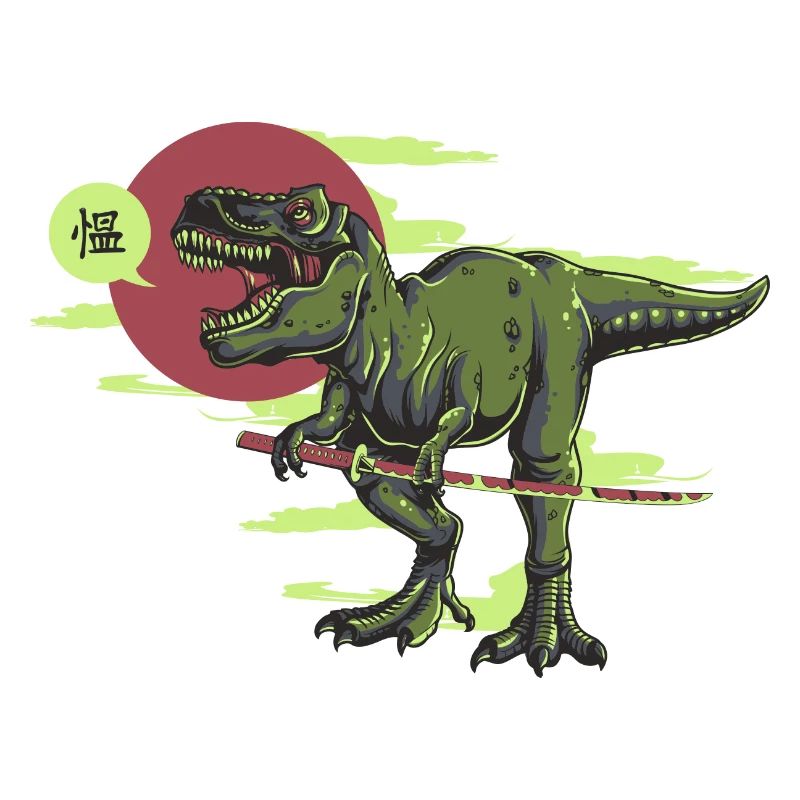 Samurai Rex Dinosaurier