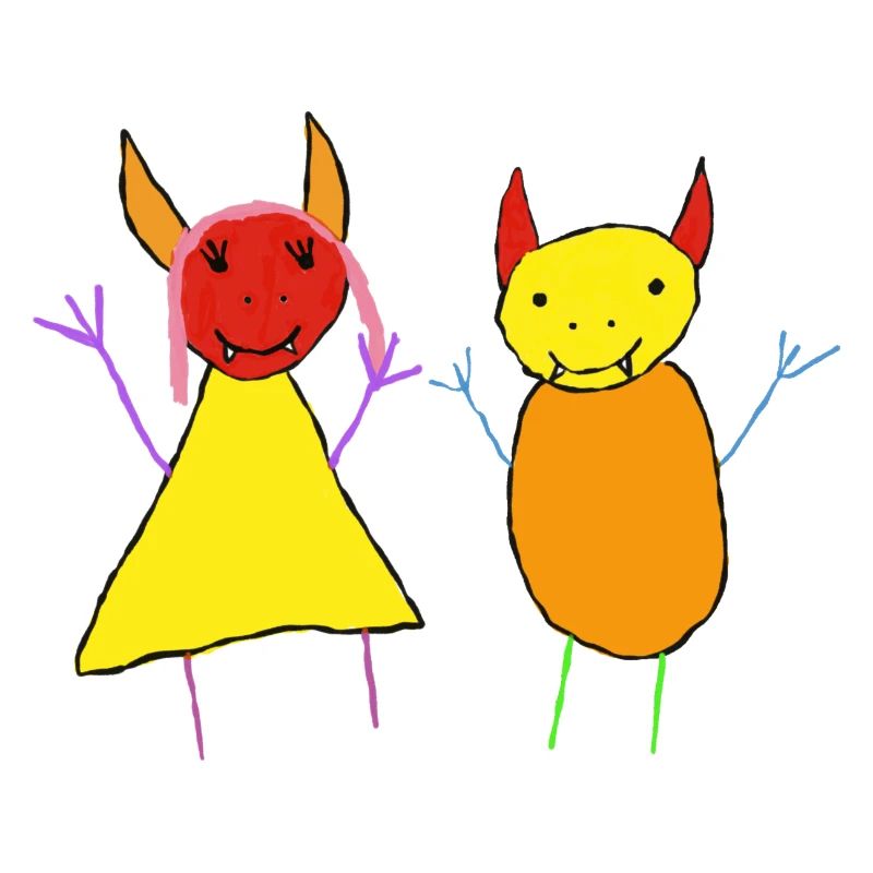 Devil Couple - Devil Bunt - Monster