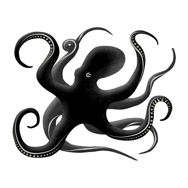 Octopus Silhouette