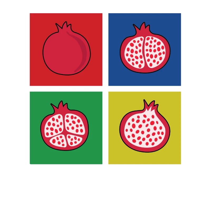 Granatapfel Geschenk