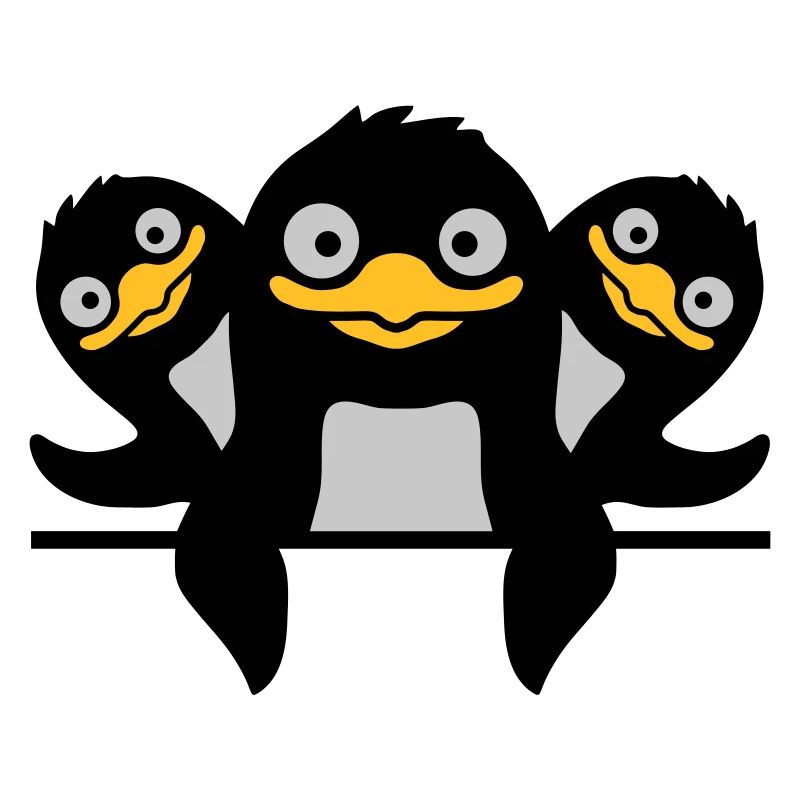 Drôles de pingouins 3 amis