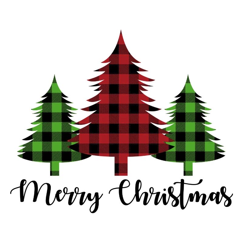 Pine Tree Christmas Lumberjack Pattern