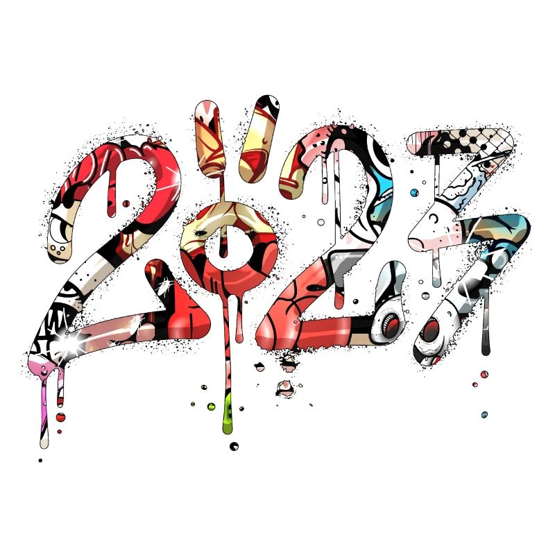 Graffiti style Splash hip hop colors painter 2023