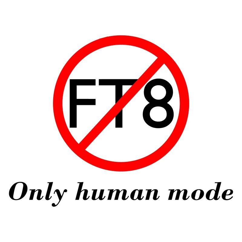 no ft8 only human mode 2