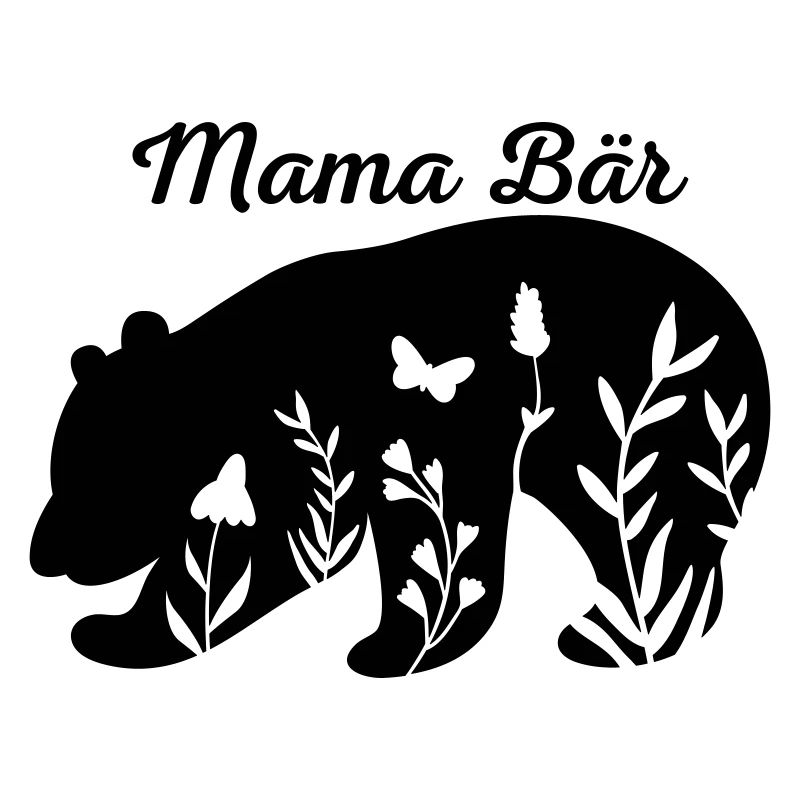 Mama Bär, Muttertagsdesign, Muttertagsgeschenk