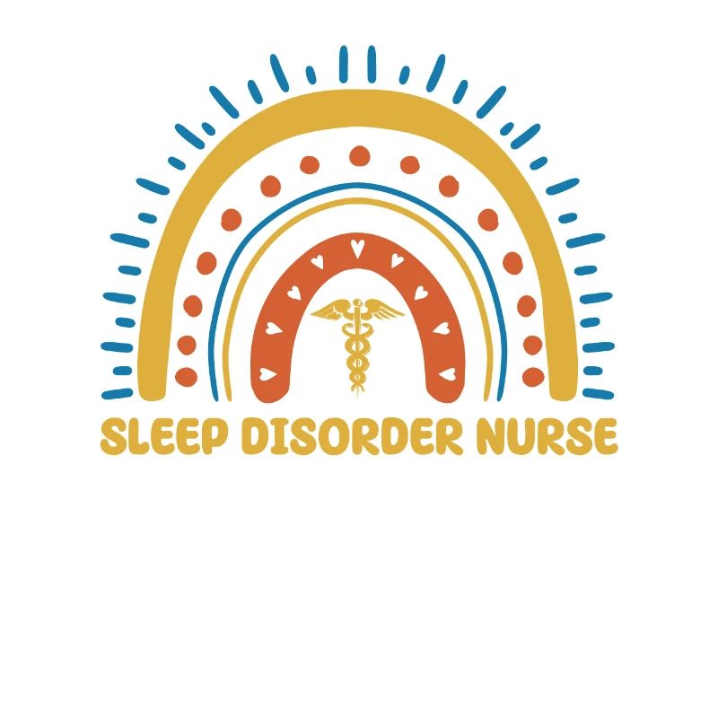 Schlaflabor Krankenschwester Boho Regenbogen