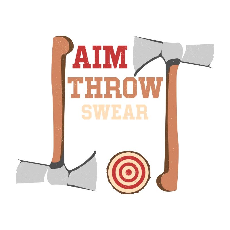 Aim Throw Jurer Repeat Hachette Lanceur de hache